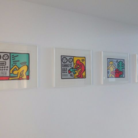 'Keith Haring Intitled' (complete suite) X 3 (126-200), purchased from private collection Thomas Siffer, Gent